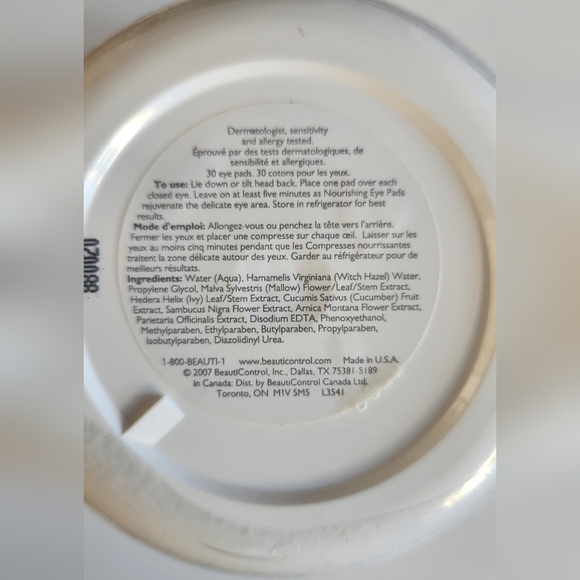 BeautiControl Spa Nourishing Eye Pads - Picture 3 of 5